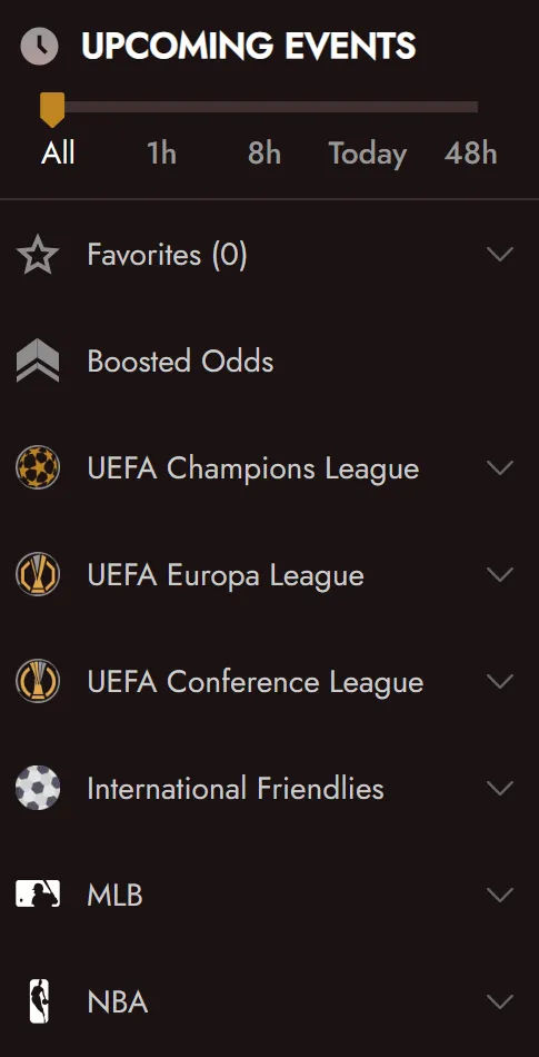 Legiano Bet Builder betting feature