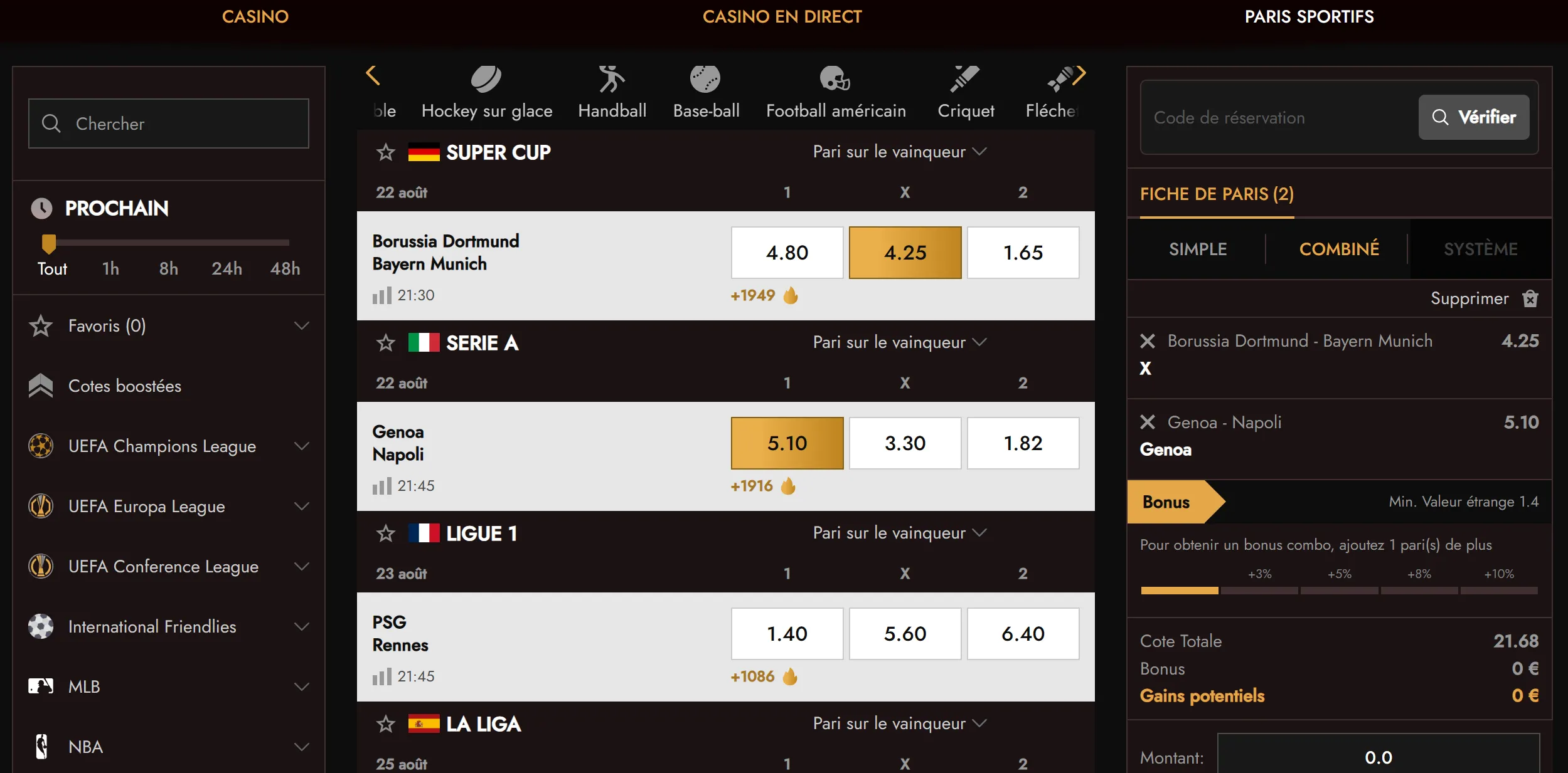 Parieur consultant les cotes sportives sur Legiano