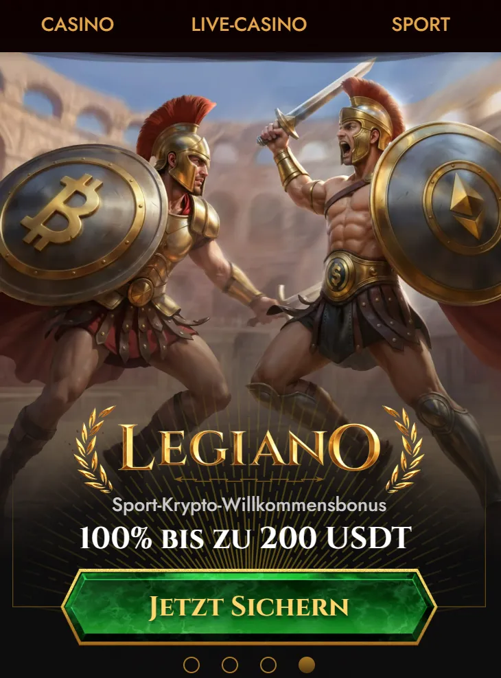 Legiano mobil im Browser