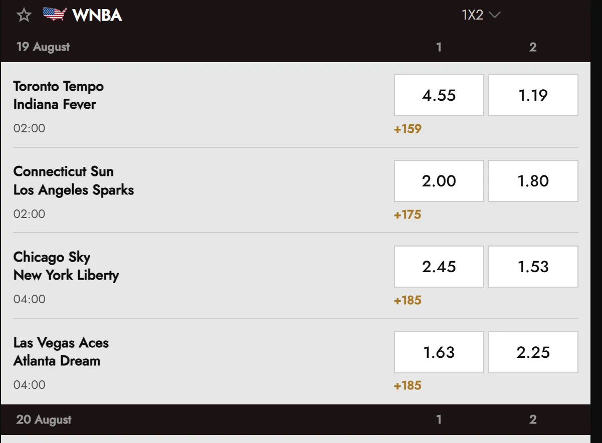 Wettmärkte und Quoten im Legiano Sportsbook