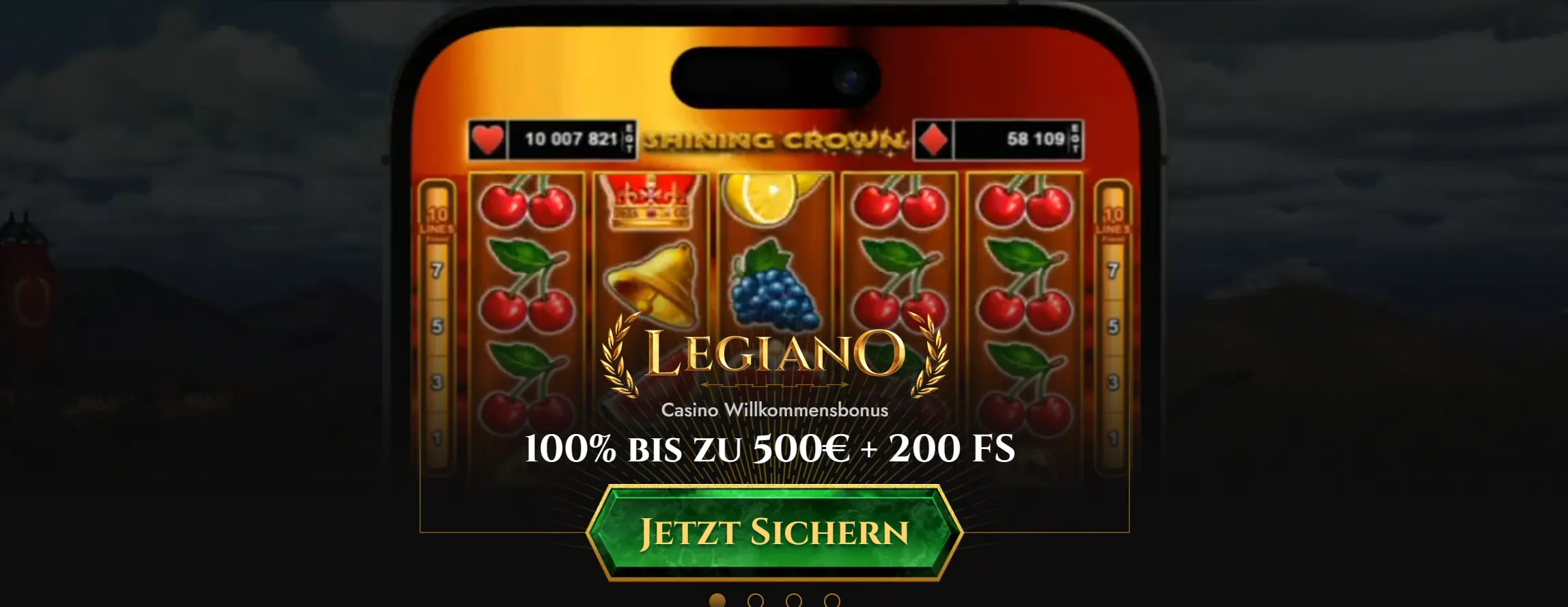Bonus auswählen