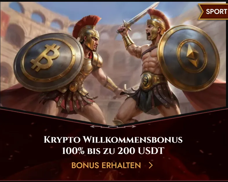 Goldene Legiano Bonusgrafik im römischen Stil