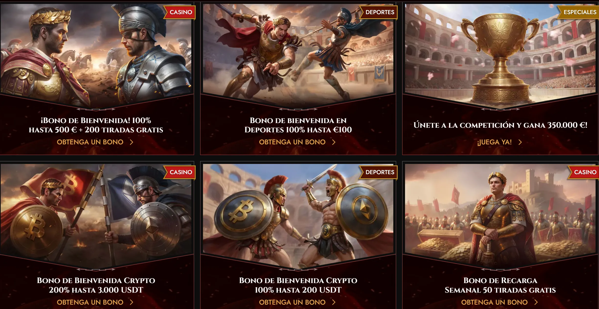 Promociones de casino de Legiano