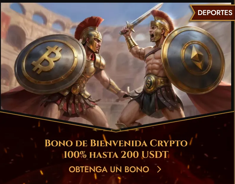 Pantalla de casino y apuestas de Legiano