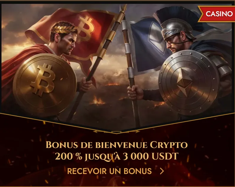 Bonus de bienvenue casino Legiano