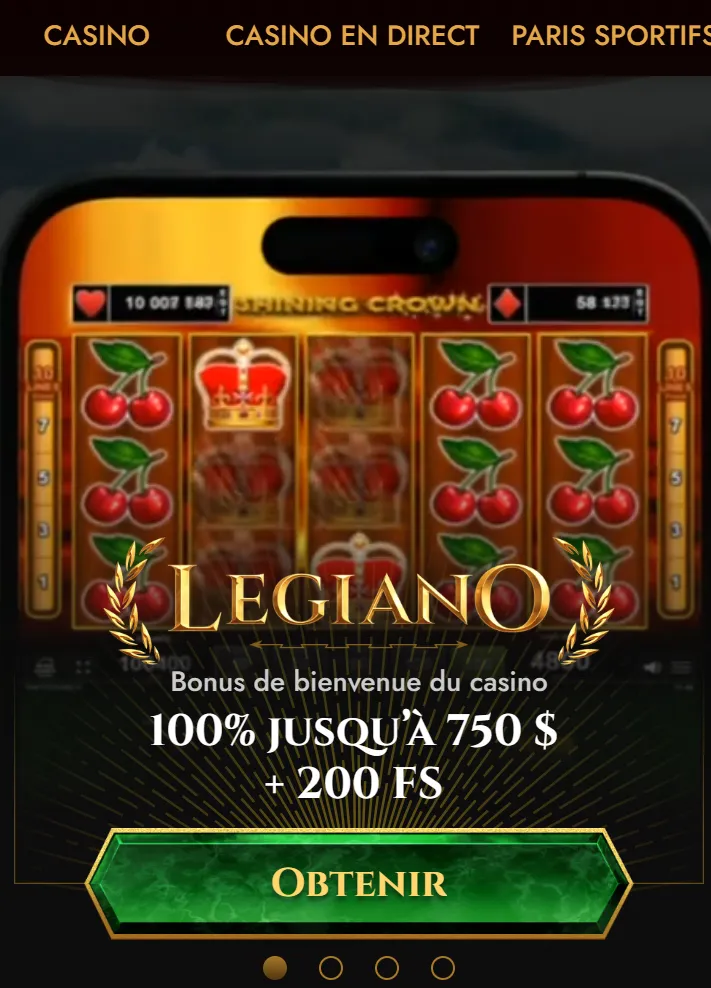 Accès mobile Legiano
