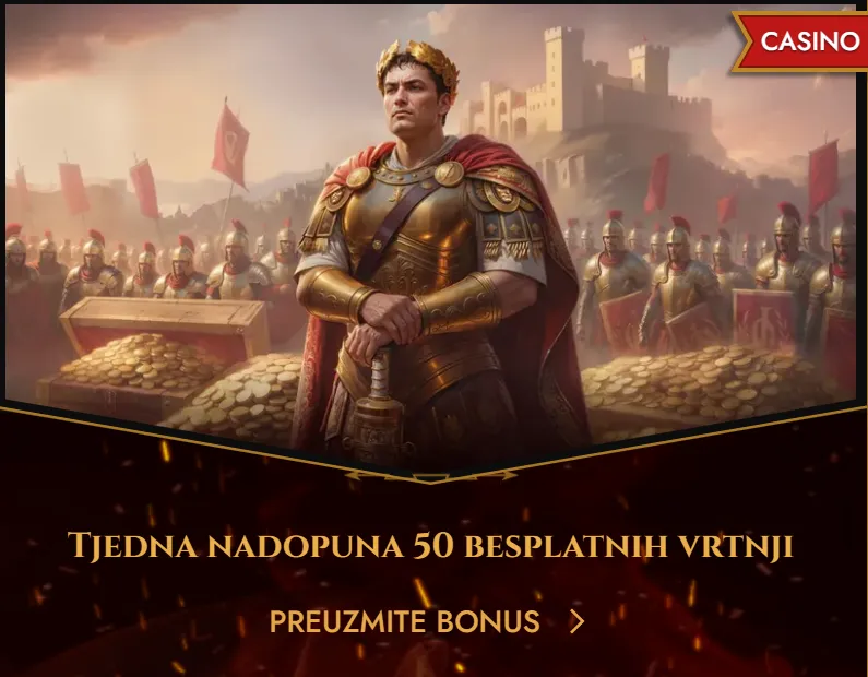 Rimski ratnik uz Legiano kasino promocije i bonuse