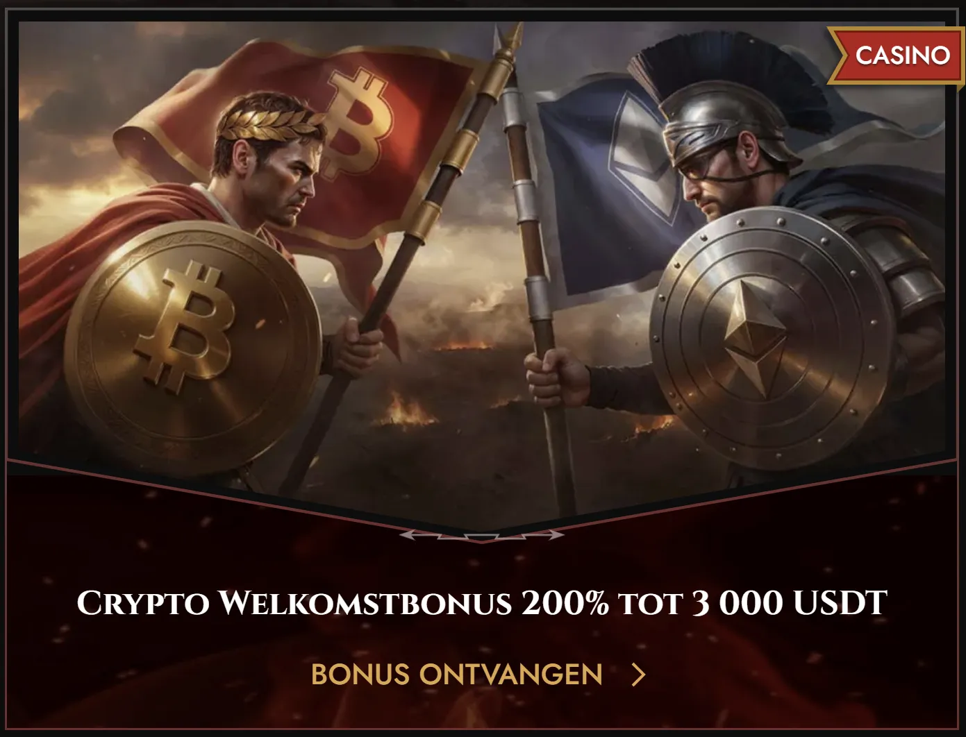 Casinoacties bij Legiano