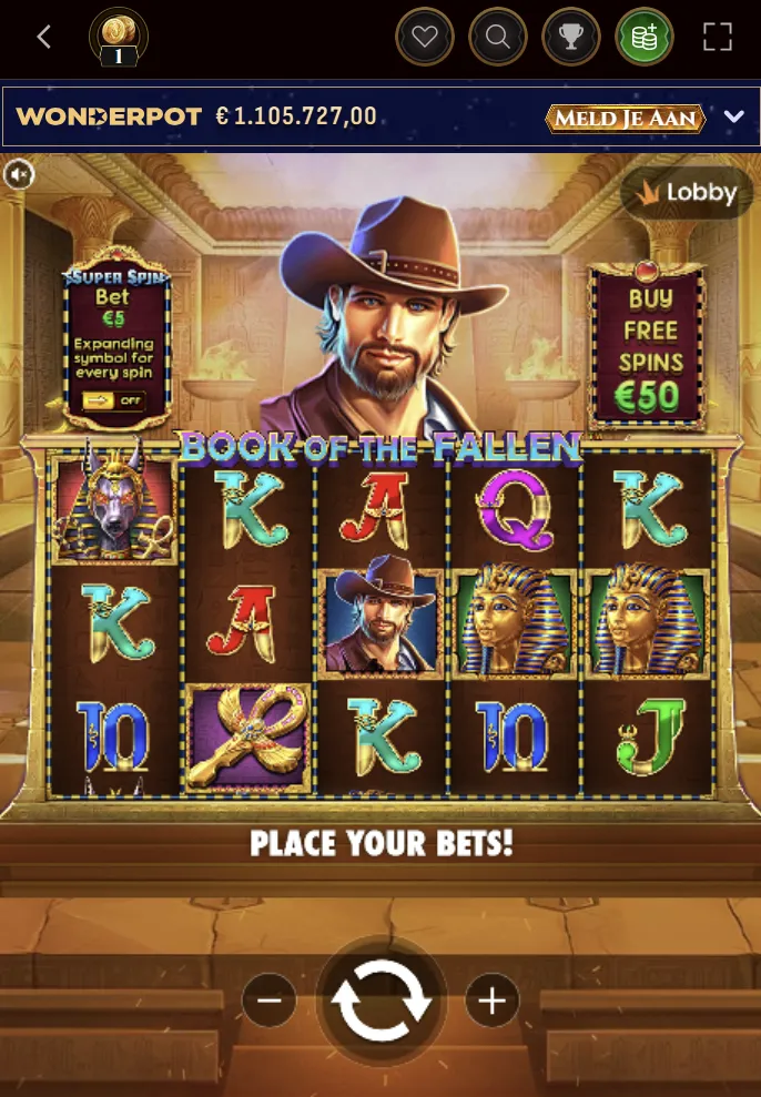 Casino-aanbod op de mobiele Legiano-website