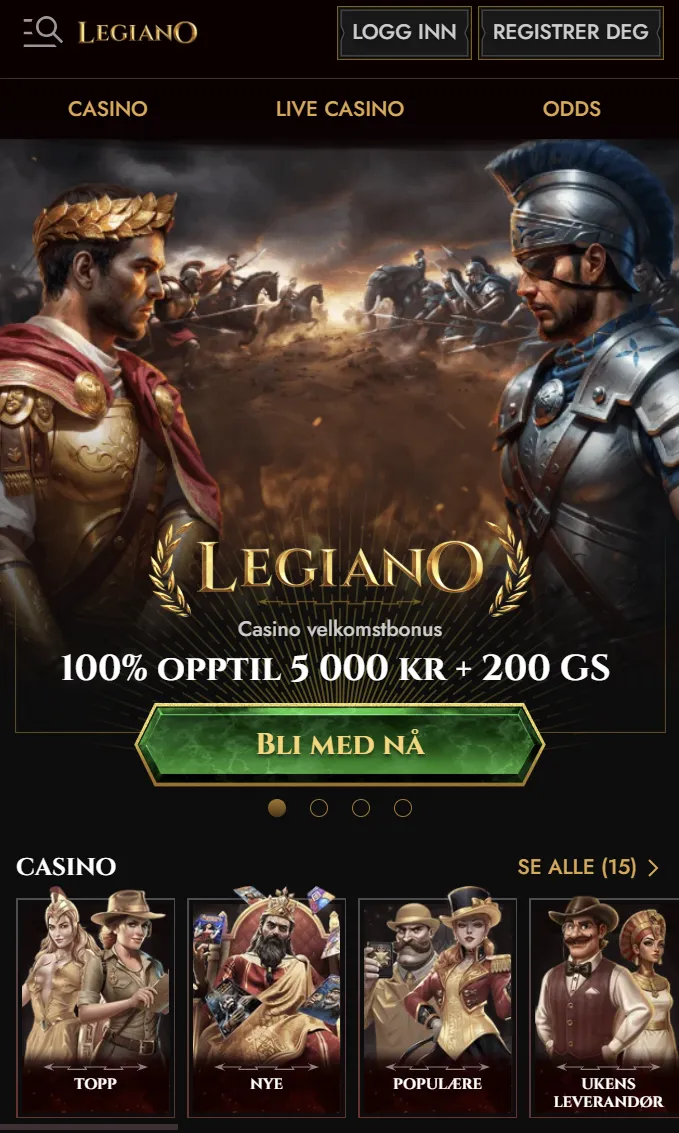 Legiano på mobil
