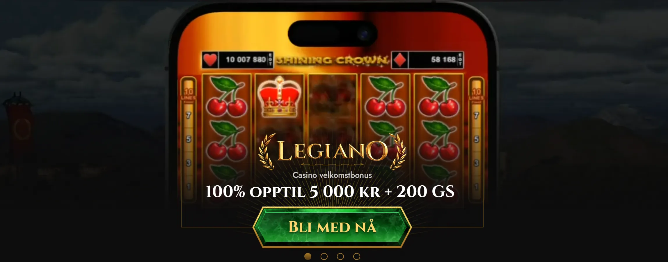 Bonusoversikt Legiano