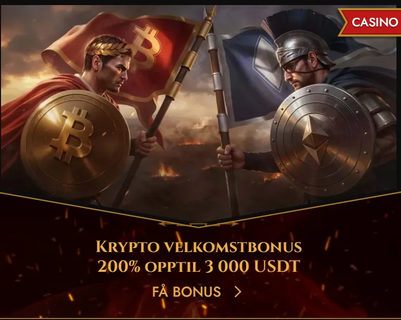 Legiano casino velkomstbonus med gratisspinn