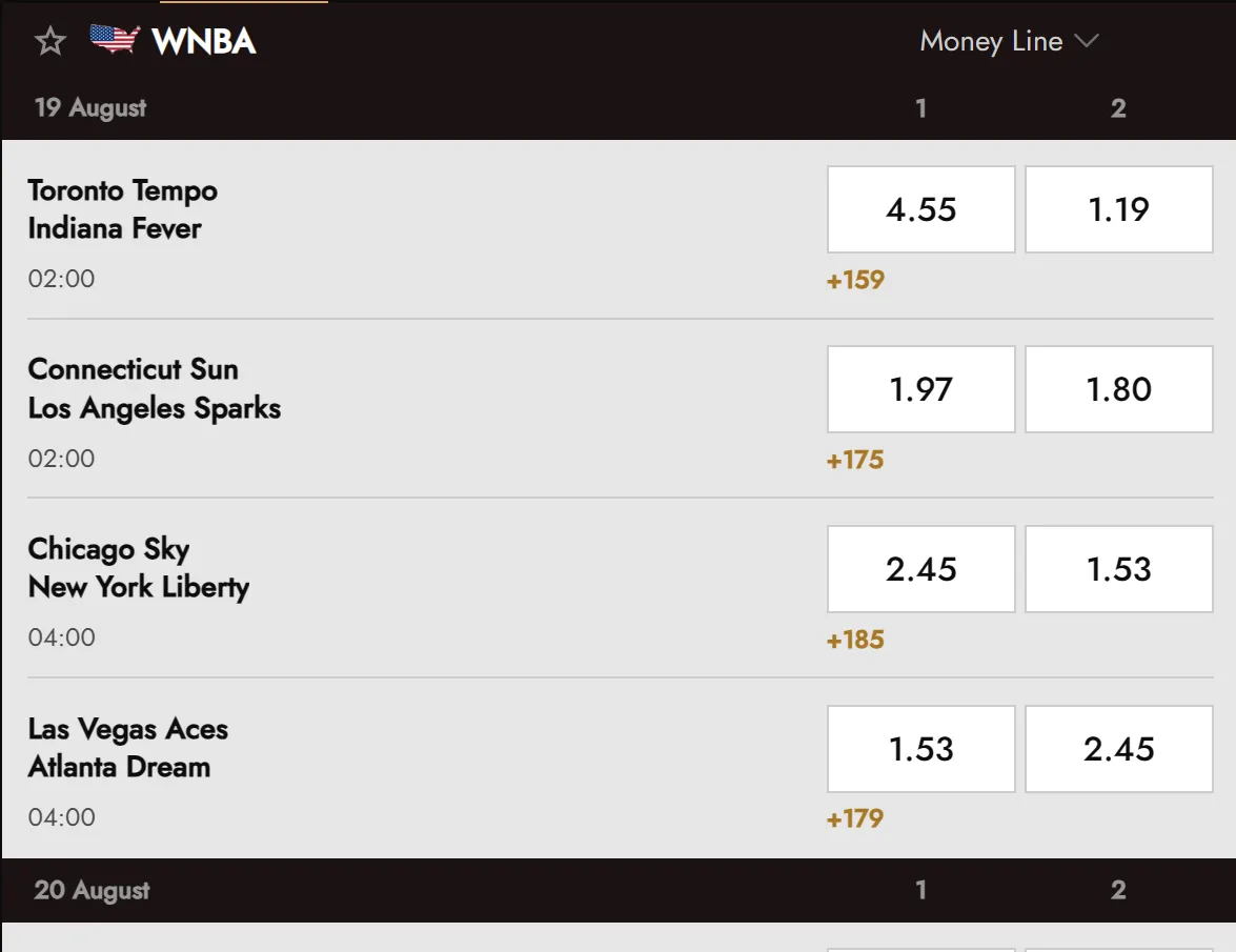 Sports betting features and promotions