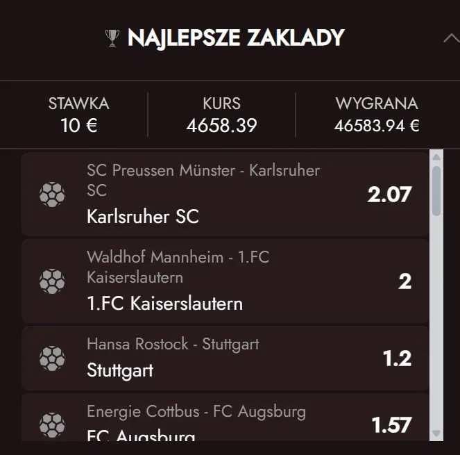 Promocje dla zakładów sportowych Legiano
