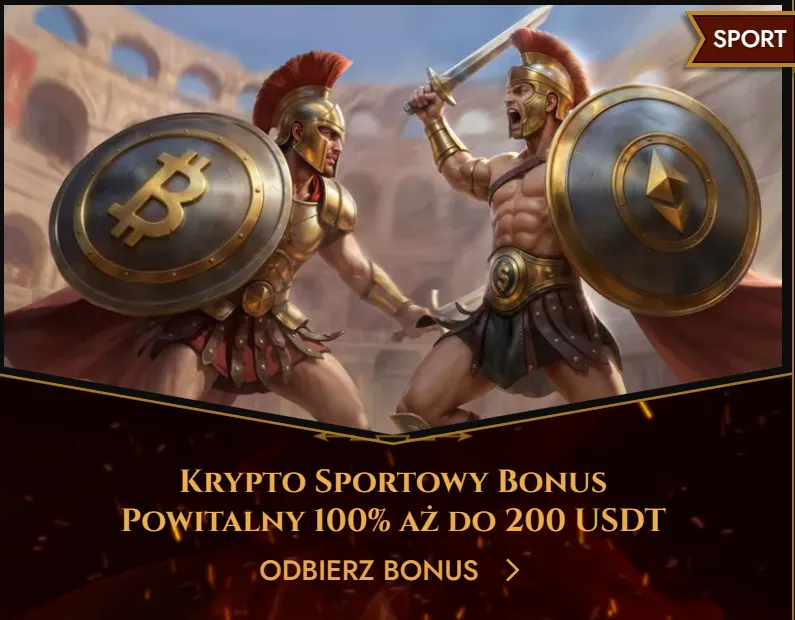 Złote symbole bonusów na czarnym tle