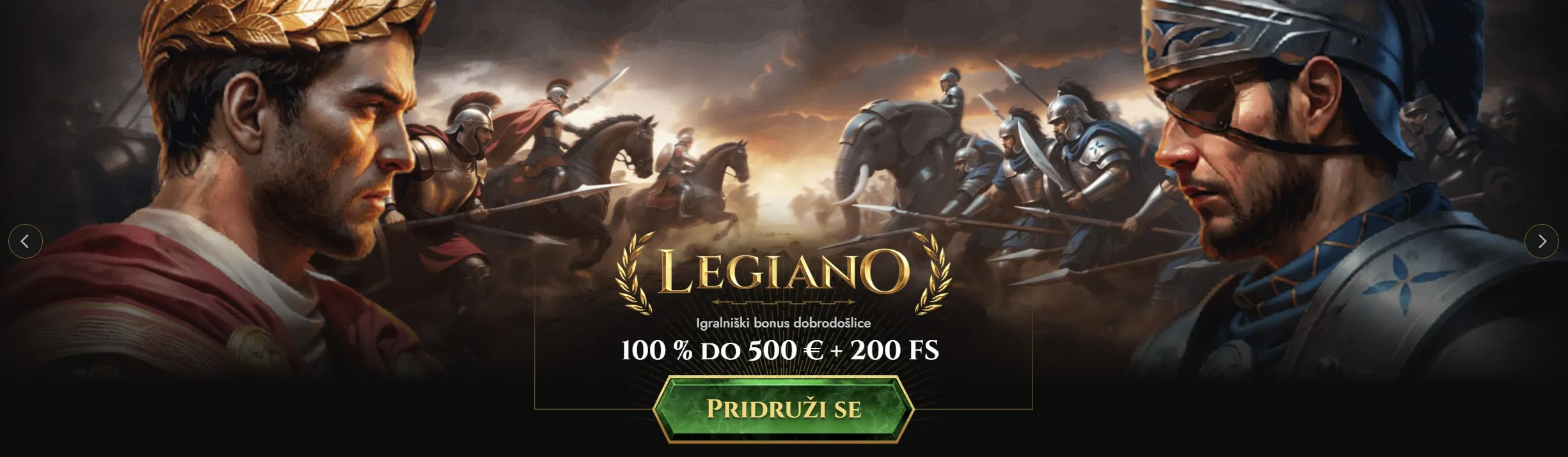 Dobrodošlice Legiano